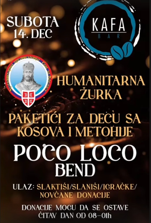 poco loco-kafa bar-hum. žurka-14.12