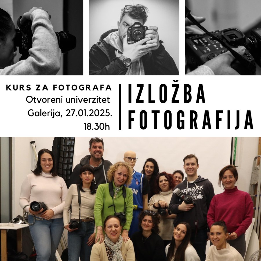 IZLOŽBA fotografija-početnika-otvoreni univerzitet